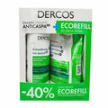 Vichy Dercos Champu Anticaspa Cabello Normal A Graso Pack 390Ml+Ecorefill 500Ml