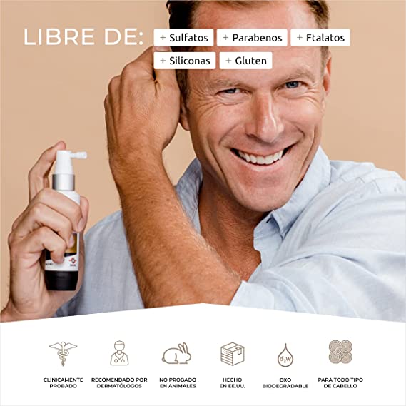DS Laboratorios Spectral DNC-N - Loción Tratamiento Caída Del Cabello, 60 ml