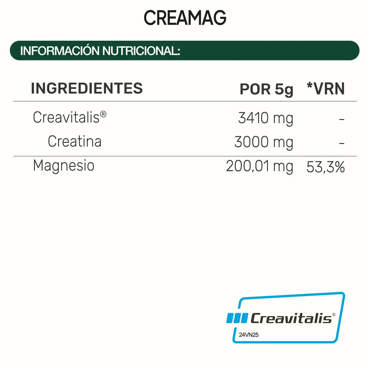 Cremag IVB (creatina+magnesio)