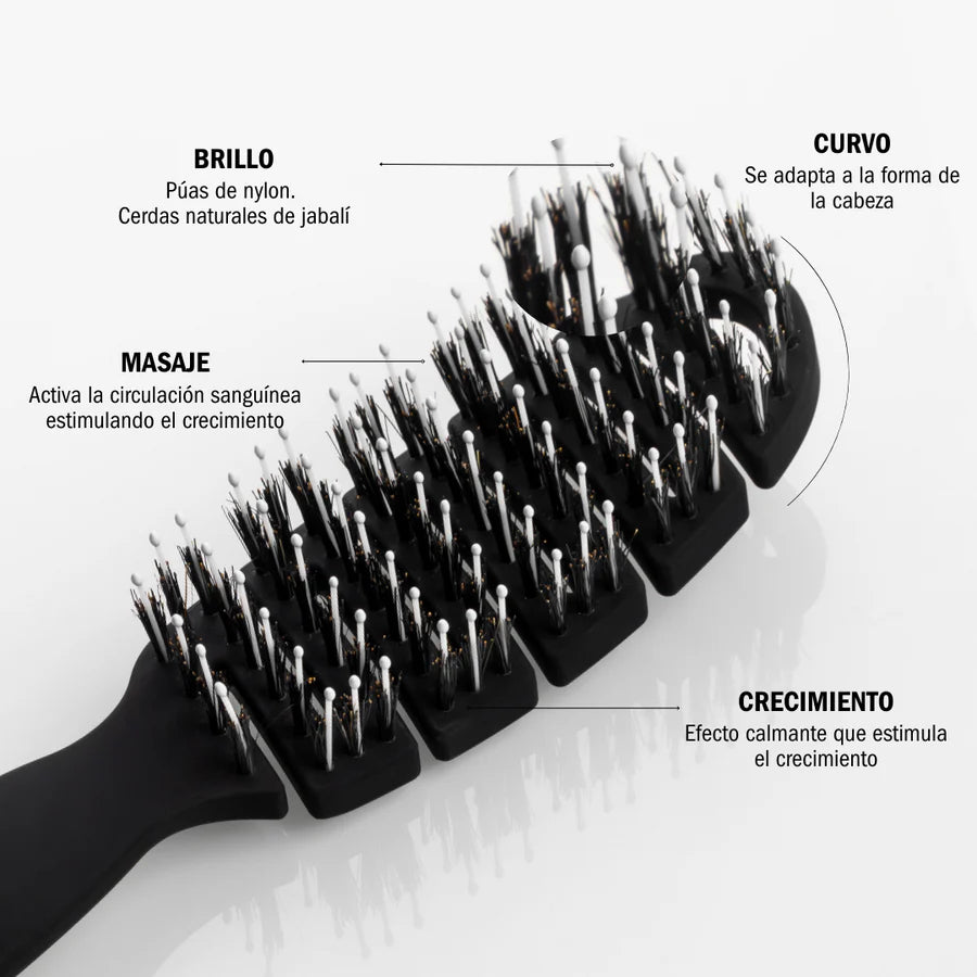 CEPILLO MINI MAGIC BRUSH NEGRO MONCHO MORENO