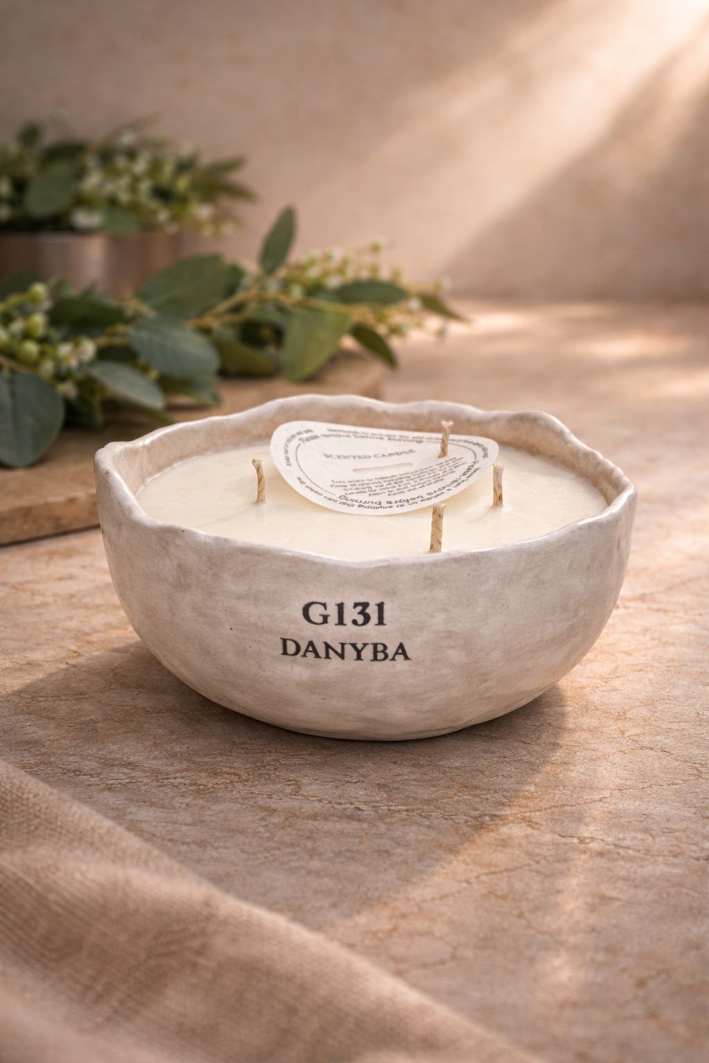 VELA AROMÁTICA NATURAL INCENSE 330g