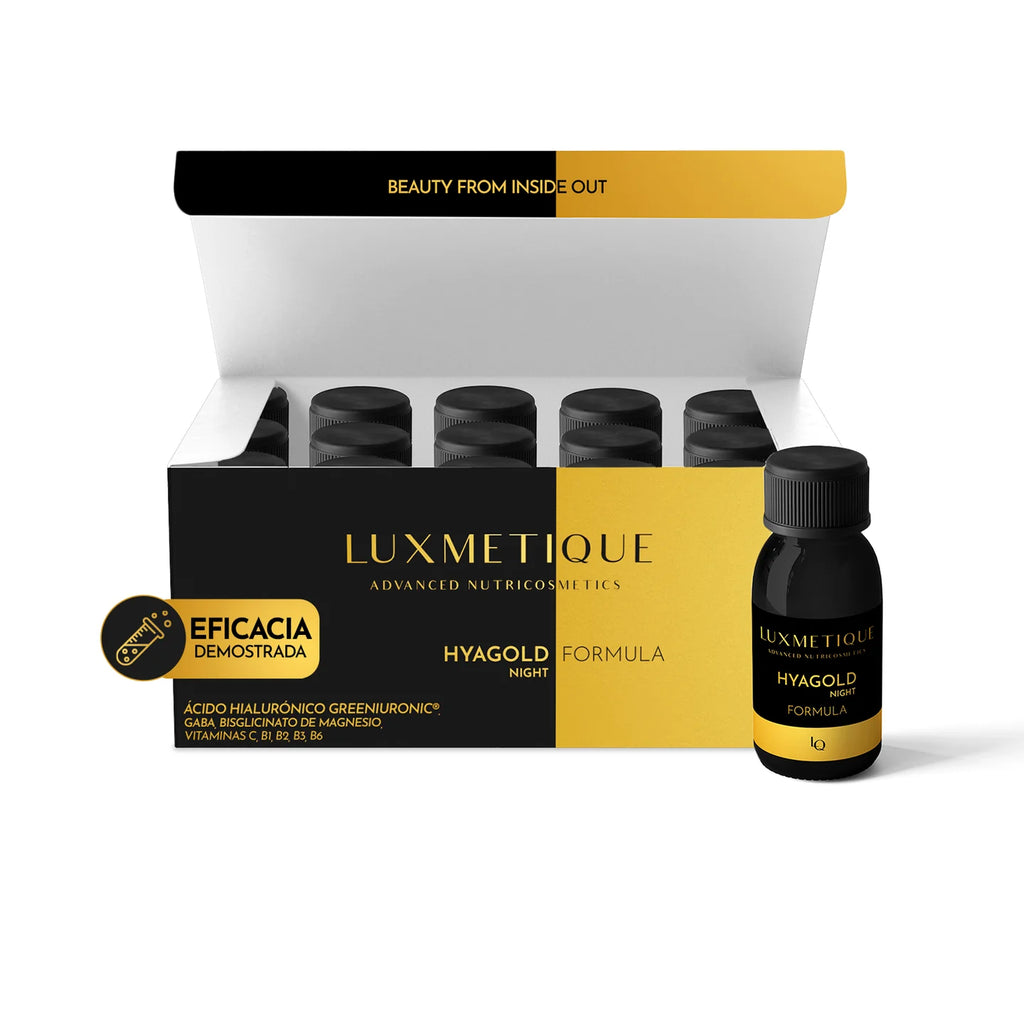 LUXMETIQUE HYAGOLD NIGHT 15 VIALES
