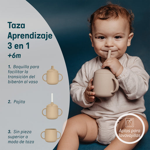 SUAVINEX VASO DE APRENDIZAJE BEIGE
