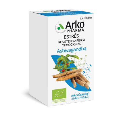 Arkocápsulas® Ashwagandha BIO 45 cápsulas
