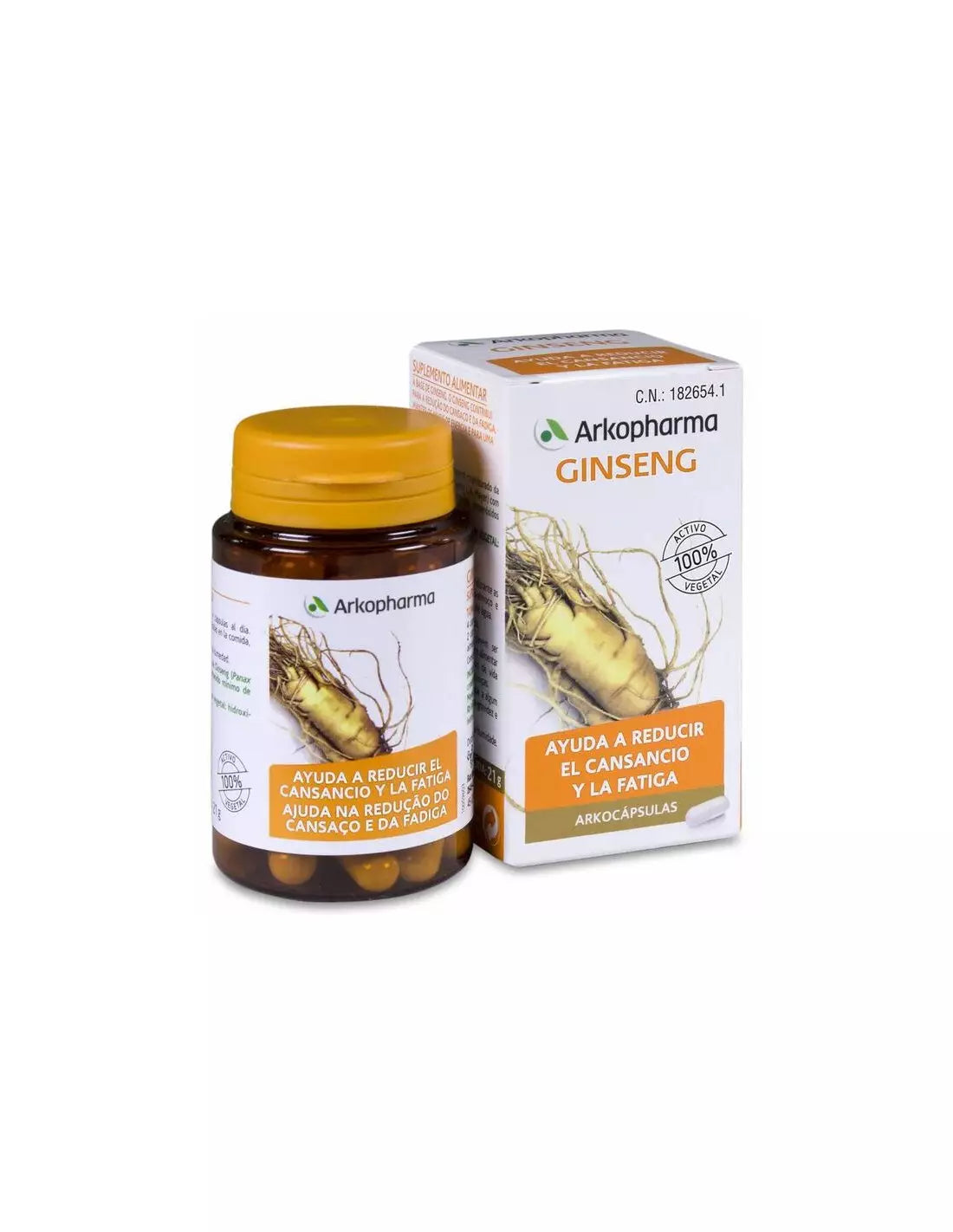 Arkocápsulas® Ginseng BIO 45 cápsulas