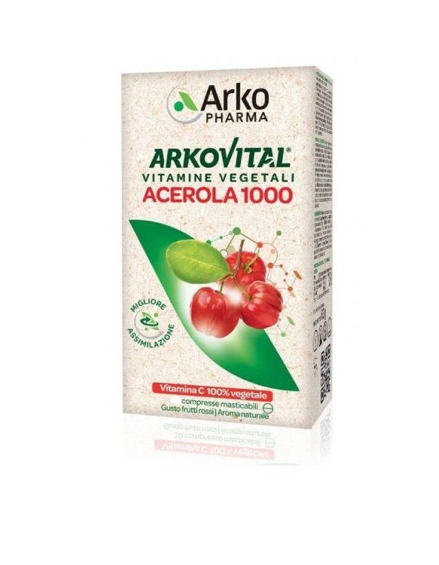 Arkovital® Acerola 1000 Vitamina C masticable