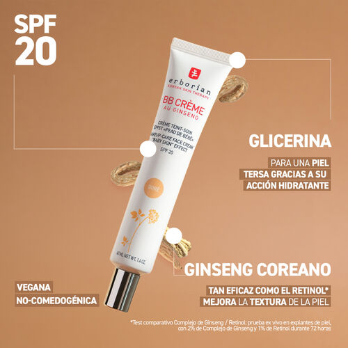 ERBORIAN BB CREAM CON GINSENG -NUDE- 15ML