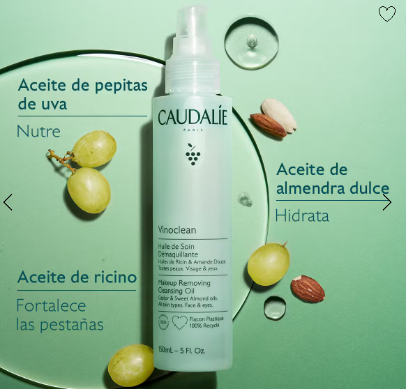 CAUDALIE ACEITE TRATANTE DESMAQUILLANTE 150ML