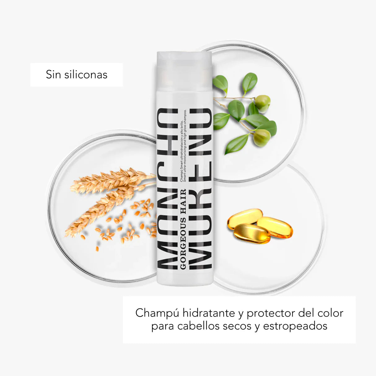 CHAMPÚ GEORGEOUS HAIR 500ML MONCHO MORENO