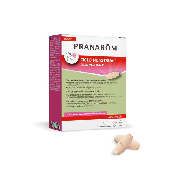 PRANAROM AROMALGIC CICLO MENSTRUAL 15 CAPS
