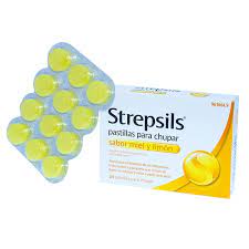 Strepsils pastillas para chupar sabor Miel y Limón
