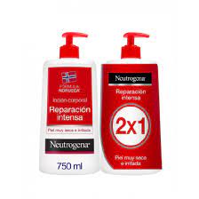 Neutrogena® Loción Corporal CICA Reparación Intensa Pack 750 ml + 750 ml