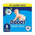 Dodot Bebé Seco Pañales T3 (6-10 Kg) 40 uds