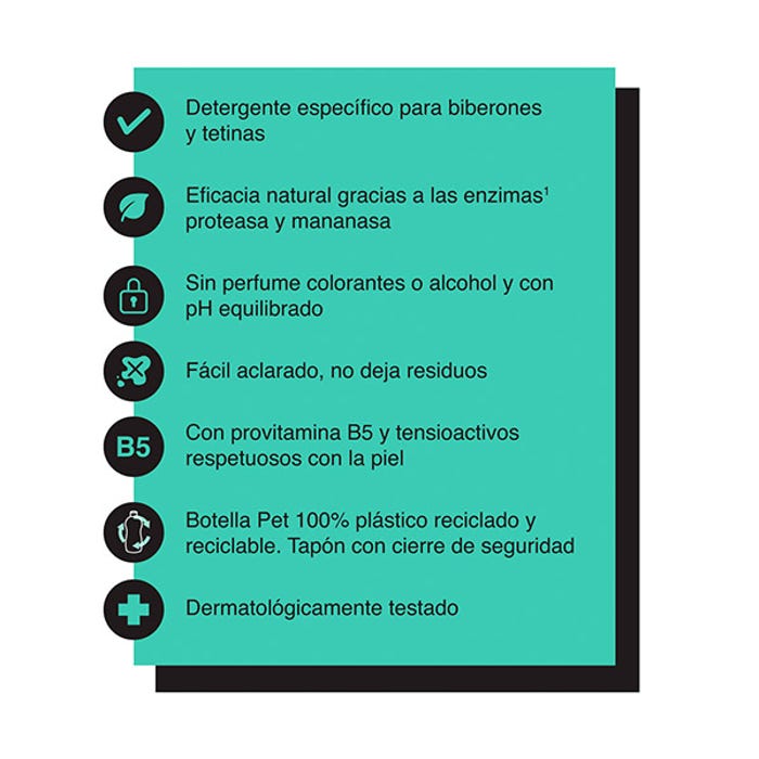 SUAVINEX DETERGENTE BIBERONES Y TETINAS