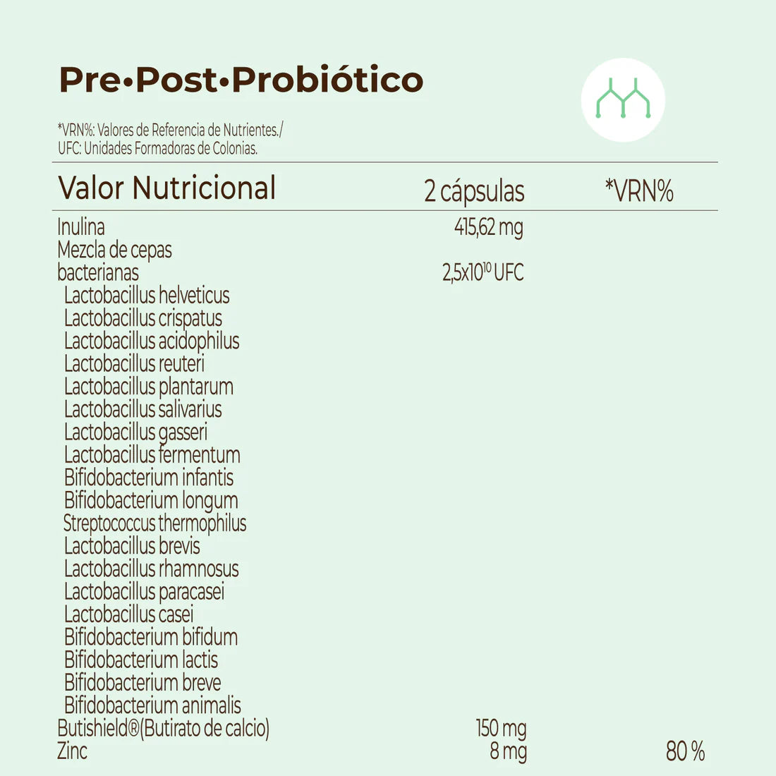 KOBHO PRE-POST PROBIÓTICO 60 CAPS