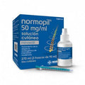 Normopil 50mg/ml Minoxidil 270ml en 3 Frascos de 90ml cada uno