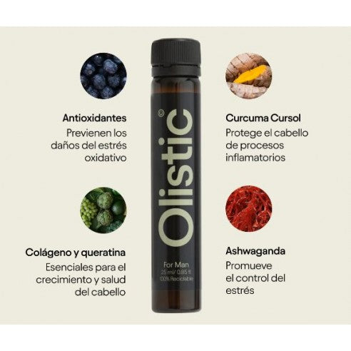 OLISTIC MEN 28 VIALES