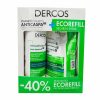 Vichy Dercos Champu Anticaspa Cabello Normal A Graso Pack 390Ml+Ecorefill 500Ml