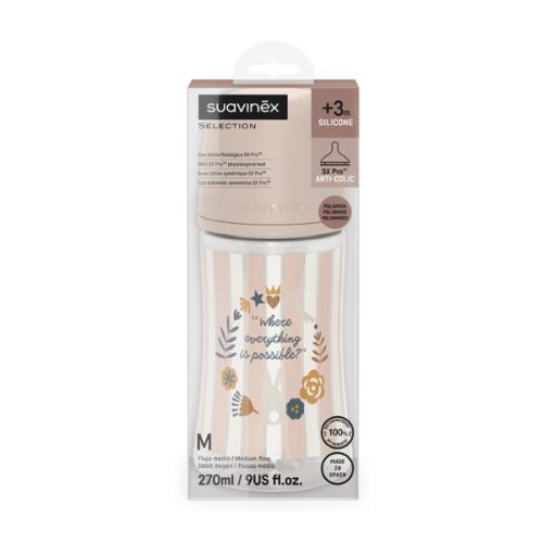 SUAVINEX BIBERÓN SXPRO+3M 270ML
