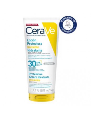 CERAVE LOCION INVISIBLE HIDRATANTE SPF30+ 75ML